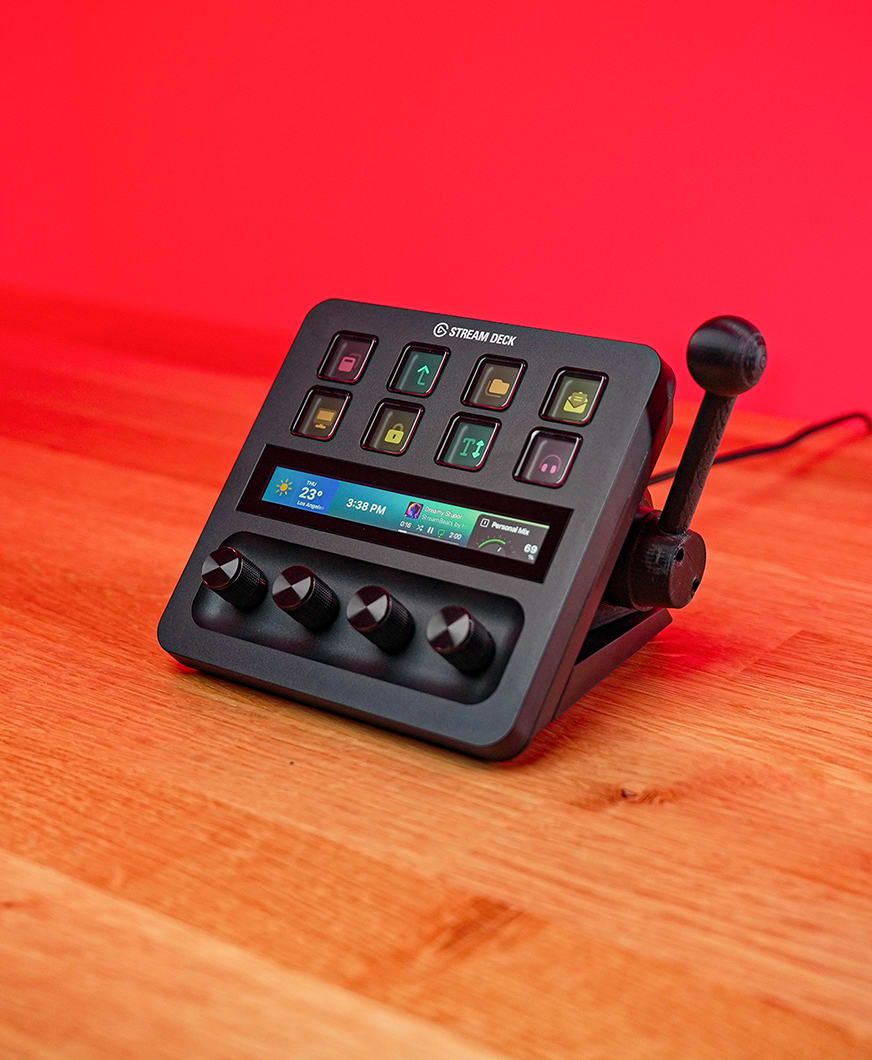 Stream Deck + Lever | レバーを引け。すべてを操作 | Elgato